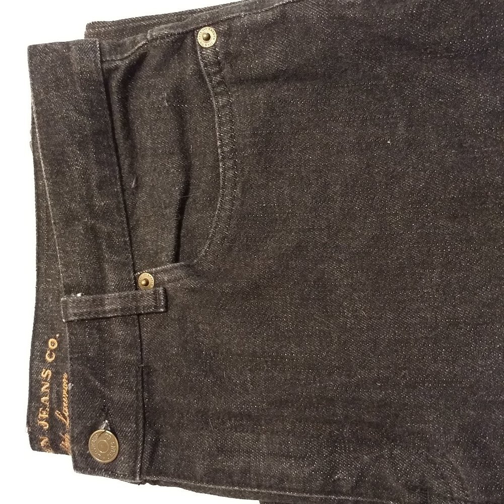 Ralph Lauren-Lauren Jeans Co Black stretch jeans Size 10-inseam 30.5, waist 32